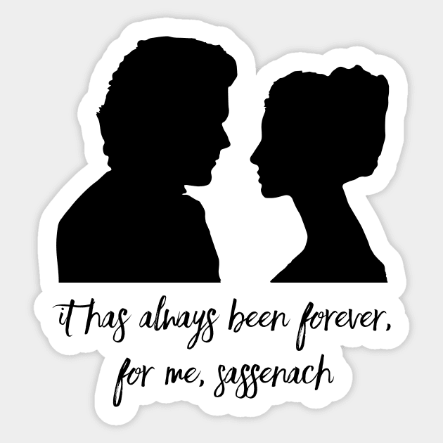 Outlander | Sassenach | Jamie Fraser Sticker by GeeksUnite!